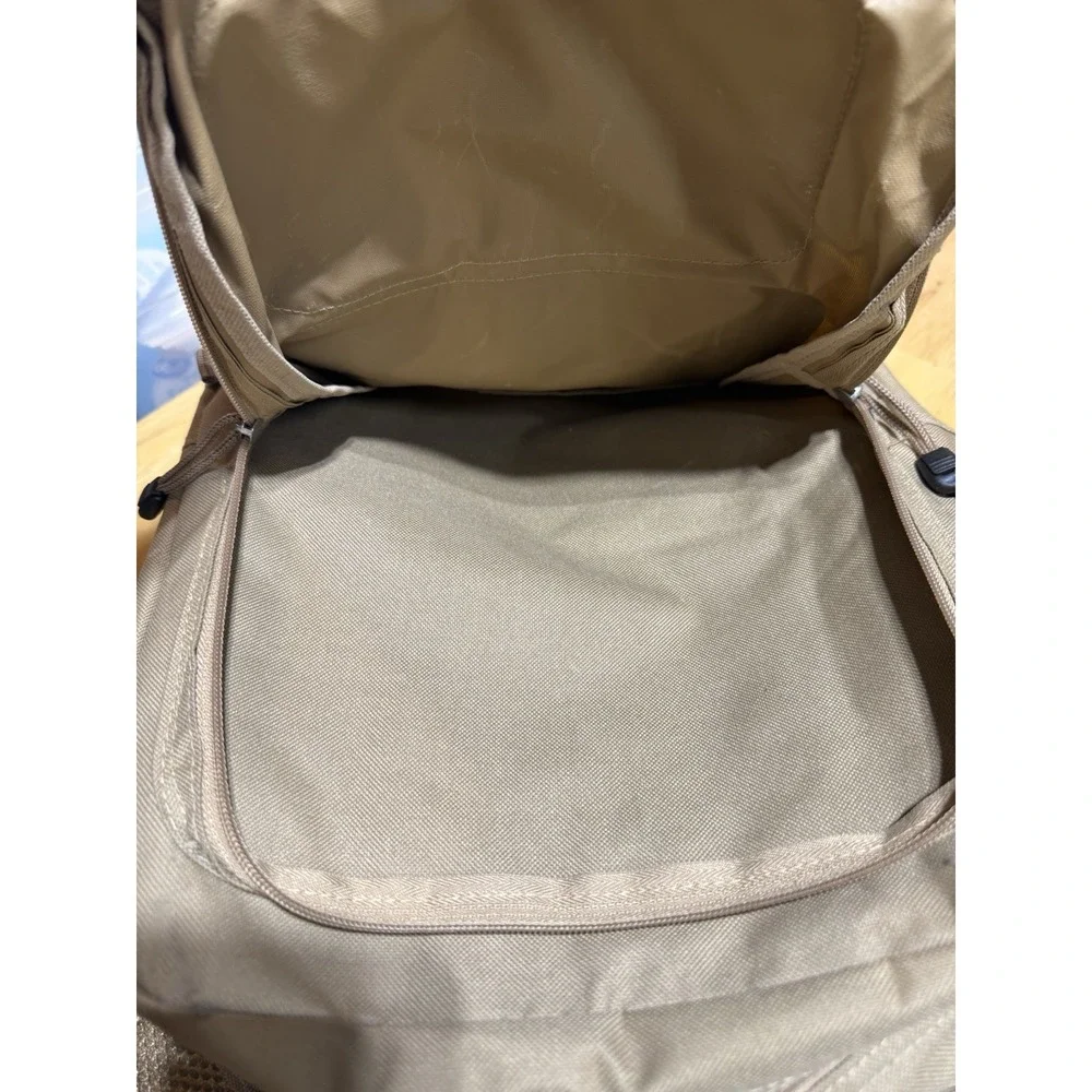 NRA Tactical Backpack Tan Khaki Range Hunting Daypack MOLLE Style 15